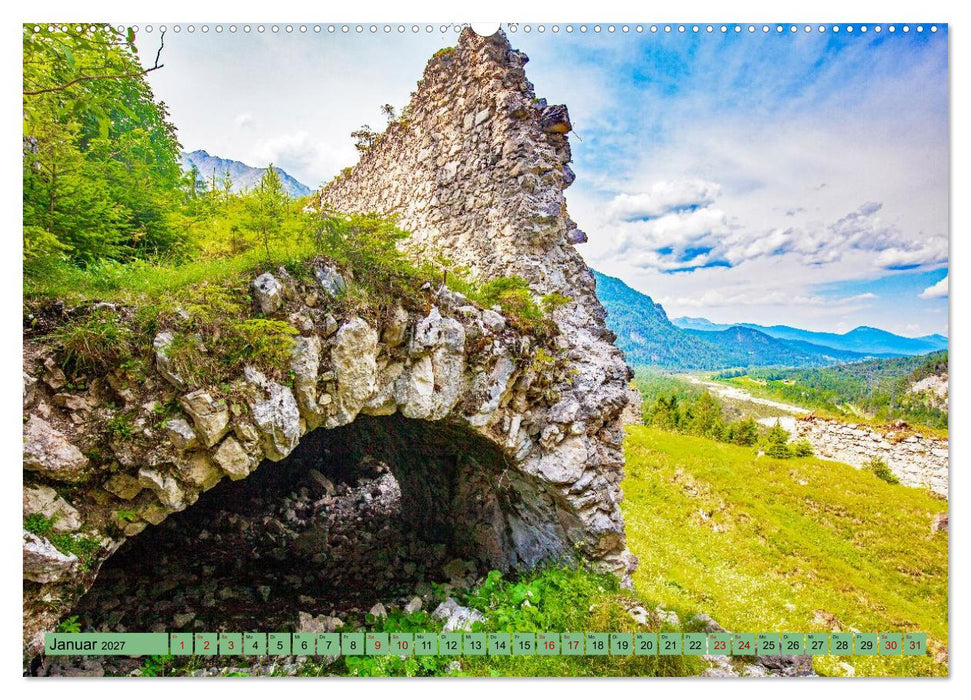 Das Obere Isartal - Eine Bayerische Region für Entdecker (CALVENDO Wandkalender 2027)