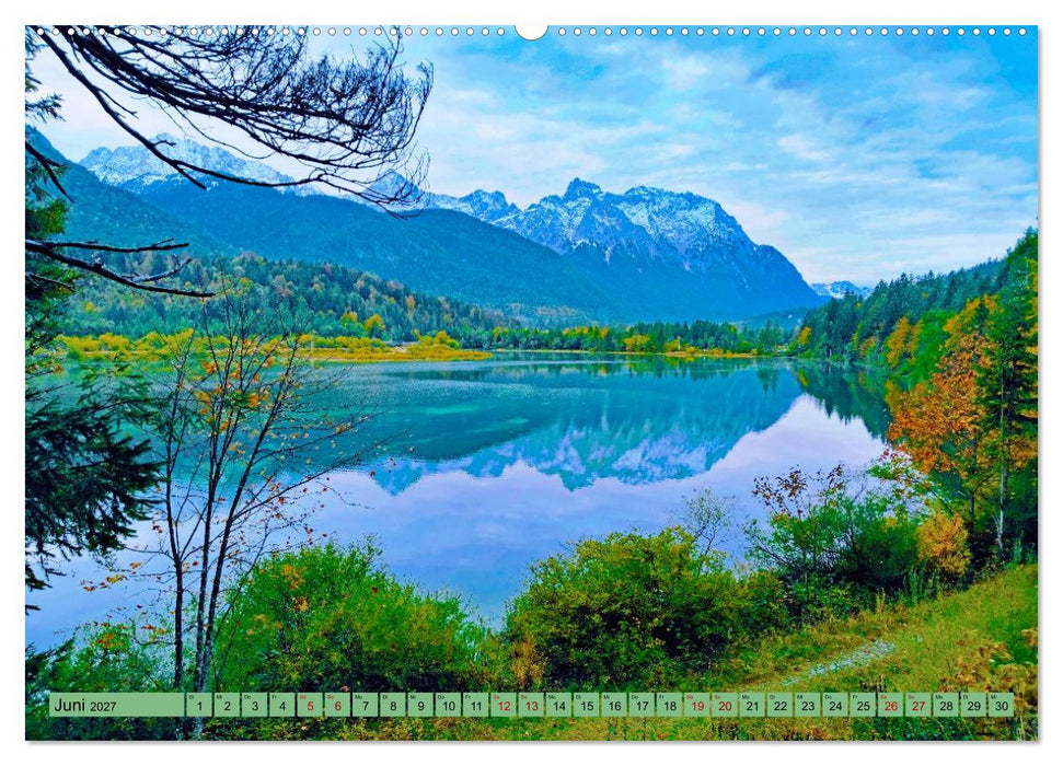 Das Obere Isartal - Eine Bayerische Region für Entdecker (CALVENDO Wandkalender 2027)