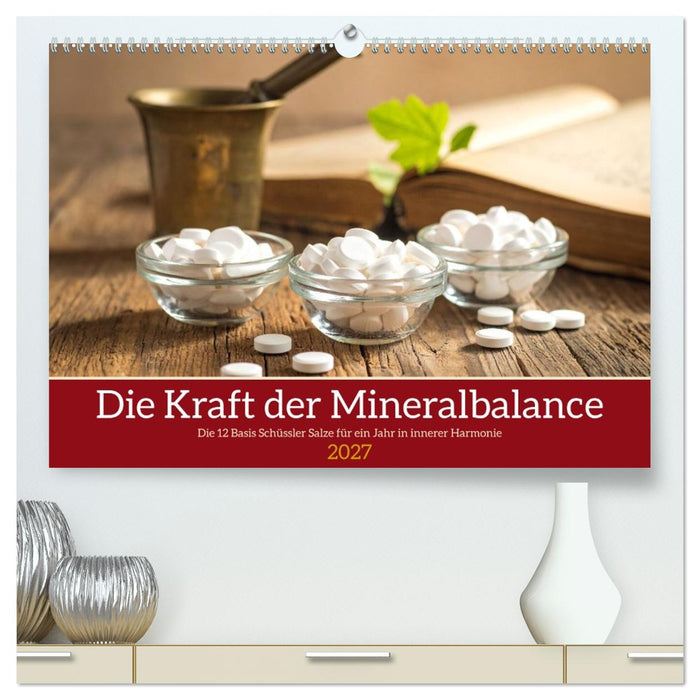 Die Kraft der Mineralbalance (CALVENDO Premium Wandkalender 2027)