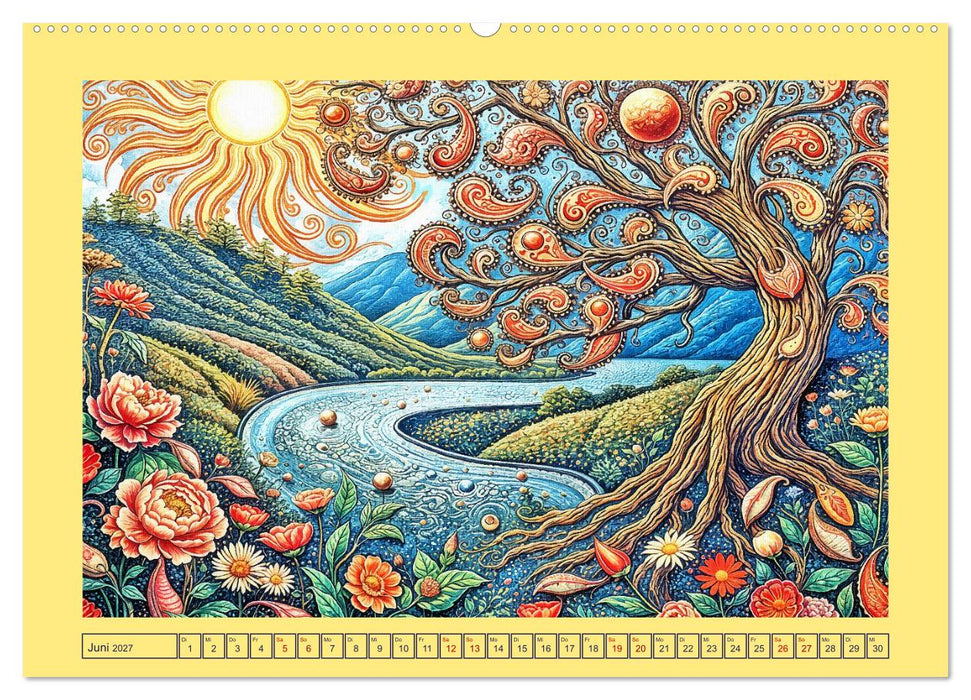 Topografie der Fantasie (CALVENDO Premium Wandkalender 2027)