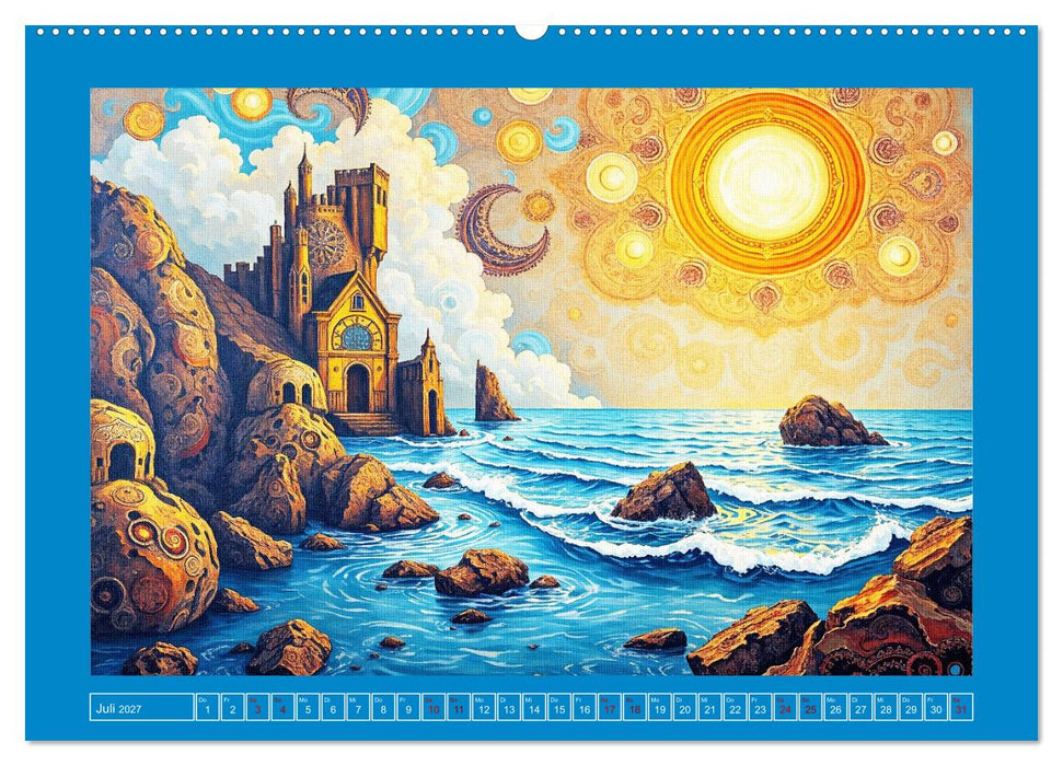 Topografie der Fantasie (CALVENDO Premium Wandkalender 2027)
