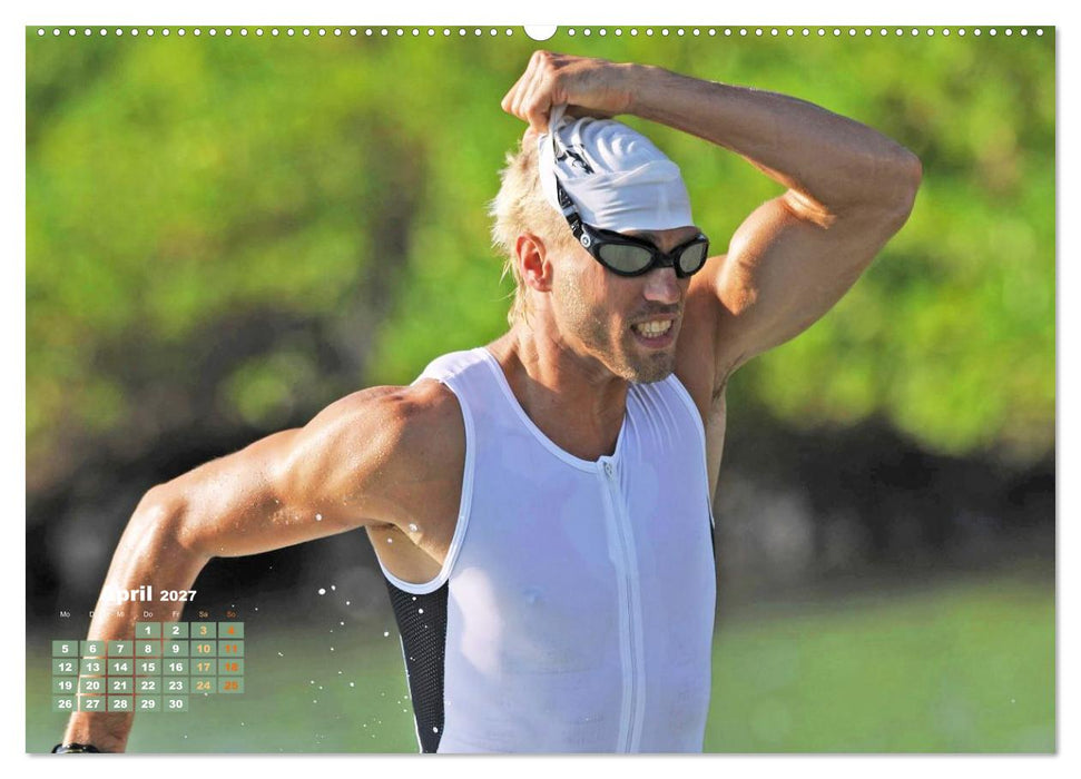 Triathlon: Mit Leidenschaft zur persönlichen Bestzeit (CALVENDO Wandkalender 2027)