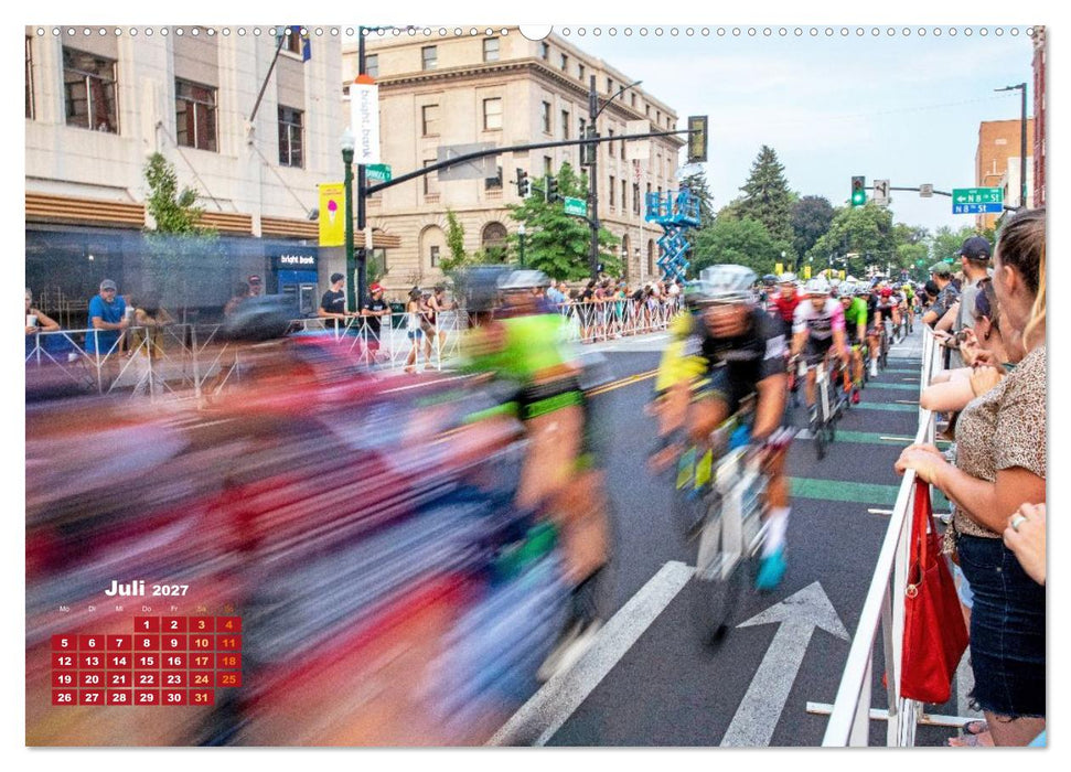 Triathlon: Mit Leidenschaft zur persönlichen Bestzeit (CALVENDO Premium Wandkalender 2027)
