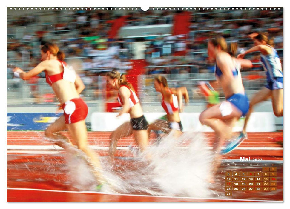 Faszination Leichtathletik: Schneller, höher, weiter (CALVENDO Wandkalender 2027)