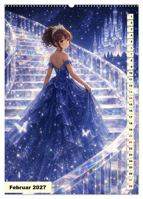 Prinzessinnen auf der Treppe (CALVENDO Wandkalender 2027)