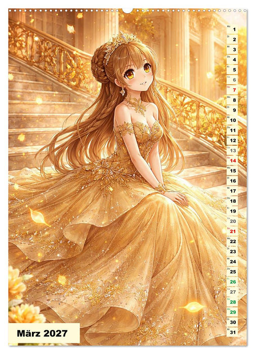 Prinzessinnen auf der Treppe (CALVENDO Wandkalender 2027)