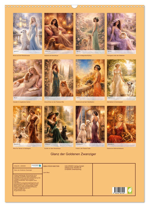 Glanz der Goldenen Zwanziger (CALVENDO Wandkalender 2027)