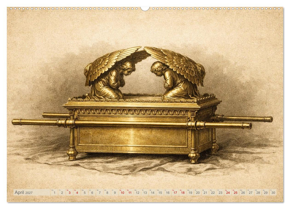 Die Geräte in der Stiftshütte - Bilder und hebräische Begriffe (CALVENDO Wandkalender 2027)