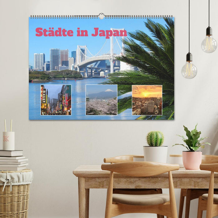 Städte in Japan (CALVENDO Wandkalender 2027)