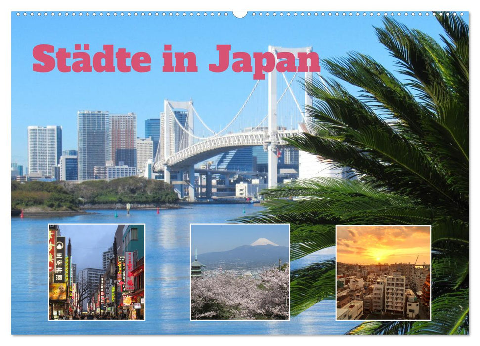 Städte in Japan (CALVENDO Wandkalender 2027)