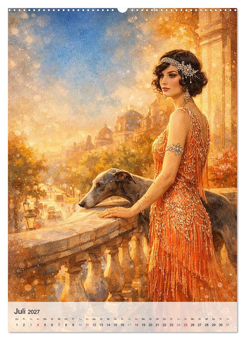 Glanz der Goldenen Zwanziger (CALVENDO Premium Wandkalender 2027)