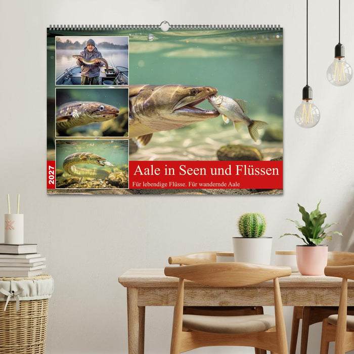 Aale in Seen und Flüssen (CALVENDO Wandkalender 2027)