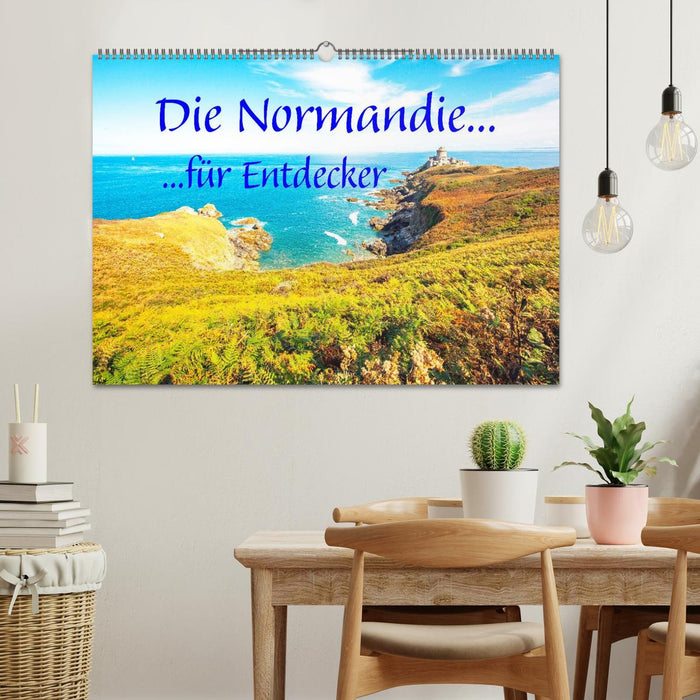 Die Normandie für Entdecker (CALVENDO Wandkalender 2027)