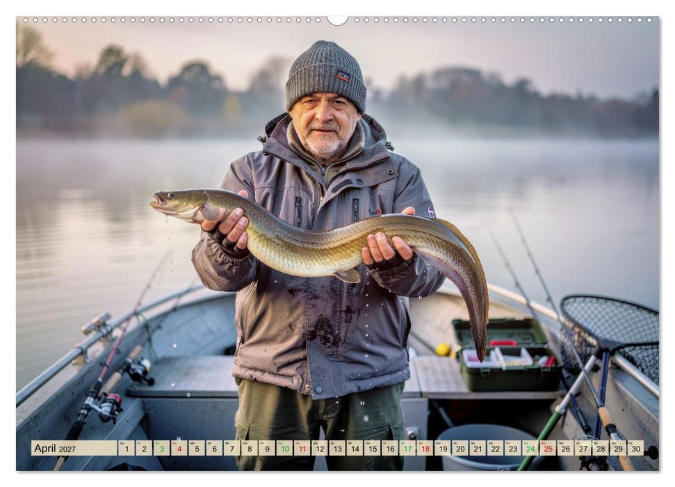Aale in Seen und Flüssen (CALVENDO Premium Wandkalender 2027)
