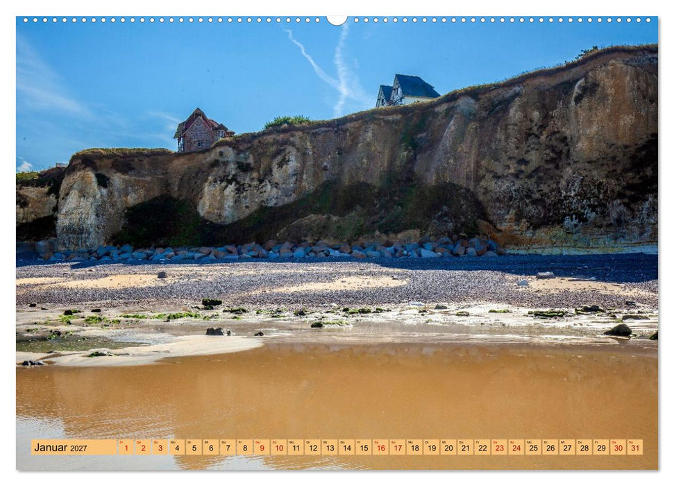 Die Normandie für Entdecker (CALVENDO Premium Wandkalender 2027)