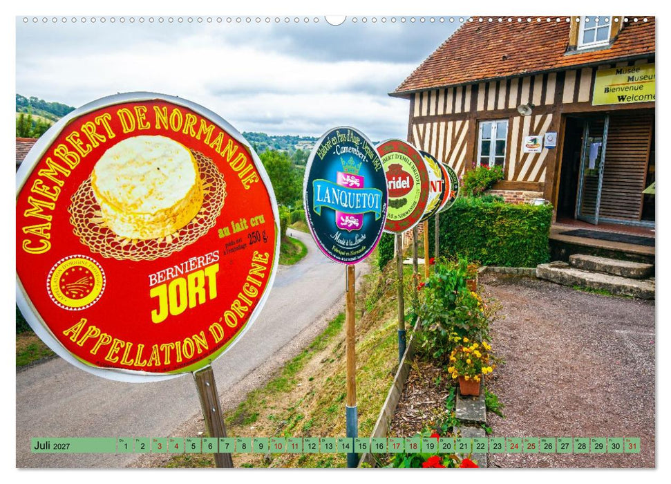 Die Normandie für Entdecker (CALVENDO Premium Wandkalender 2027)