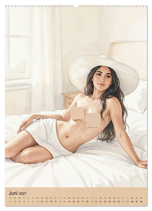 Nur für dich… der Hut bleibt auf (CALVENDO Wandkalender 2027)