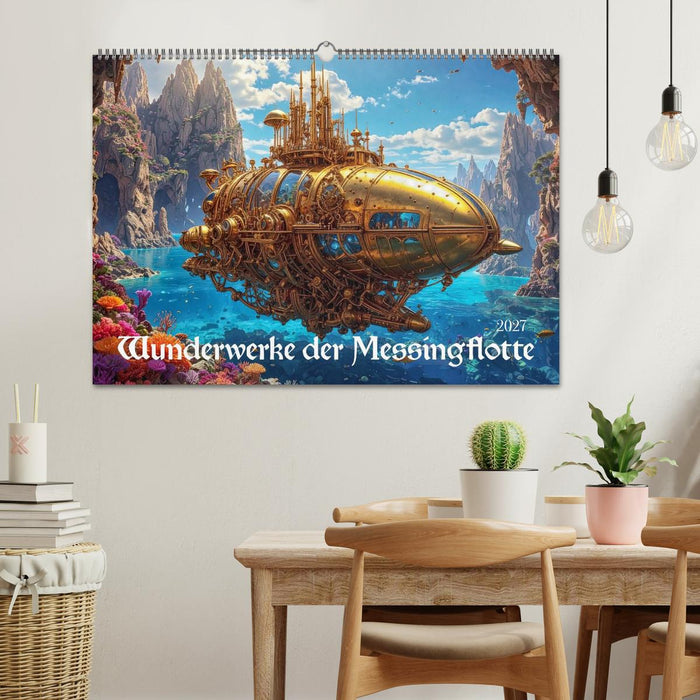 Wunderwerke der Messingflotte (CALVENDO Wandkalender 2027)