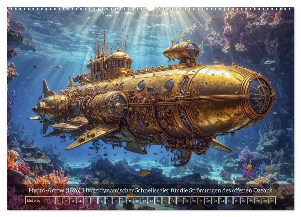 Wunderwerke der Messingflotte (CALVENDO Wandkalender 2027)