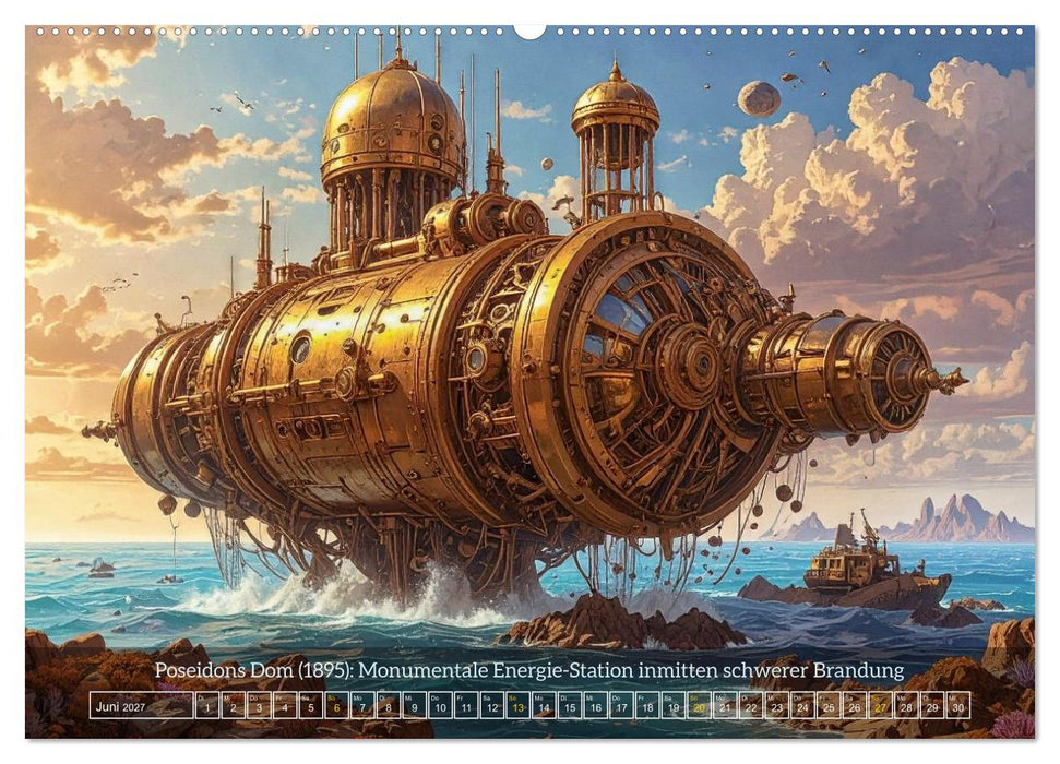 Wunderwerke der Messingflotte (CALVENDO Wandkalender 2027)