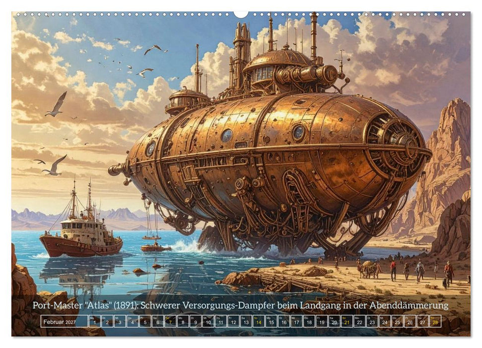 Wunderwerke der Messingflotte (CALVENDO Premium Wandkalender 2027)