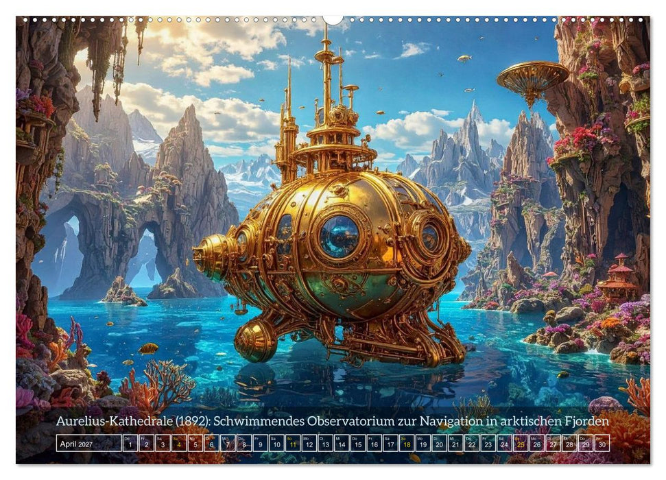 Wunderwerke der Messingflotte (CALVENDO Premium Wandkalender 2027)