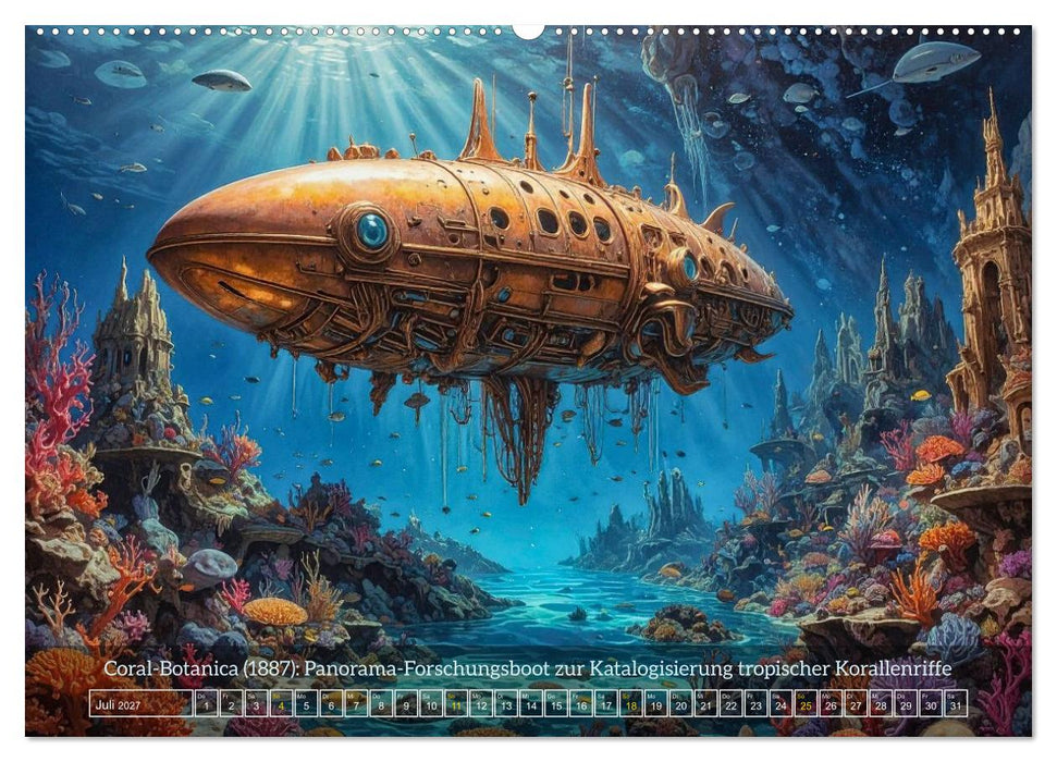 Wunderwerke der Messingflotte (CALVENDO Premium Wandkalender 2027)