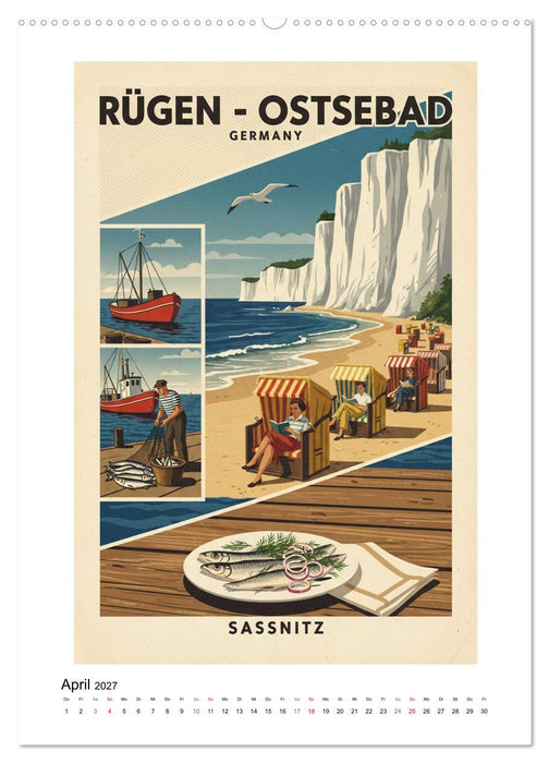 Sehnsucht Deutschland – Die Mid-Century Collection (CALVENDO Wandkalender 2027)