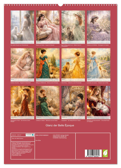 Glanz der Belle Époque (CALVENDO Premium Wandkalender 2027)