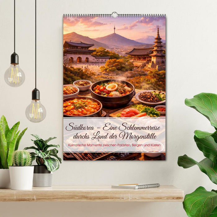 Südkorea – Eine Schlemmerreise durchs Land der Morgenstille (CALVENDO Wandkalender 2027)