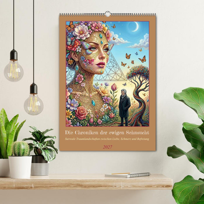 Die Chroniken der ewigen Sehnsucht (CALVENDO Wandkalender 2027)
