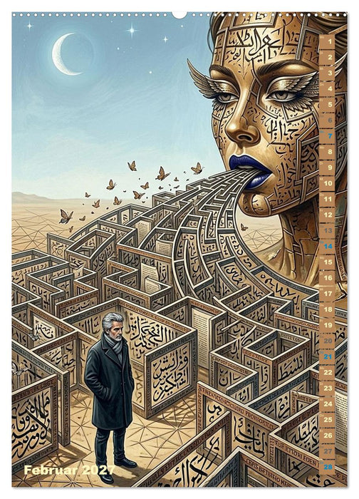 Die Chroniken der ewigen Sehnsucht (CALVENDO Wandkalender 2027)