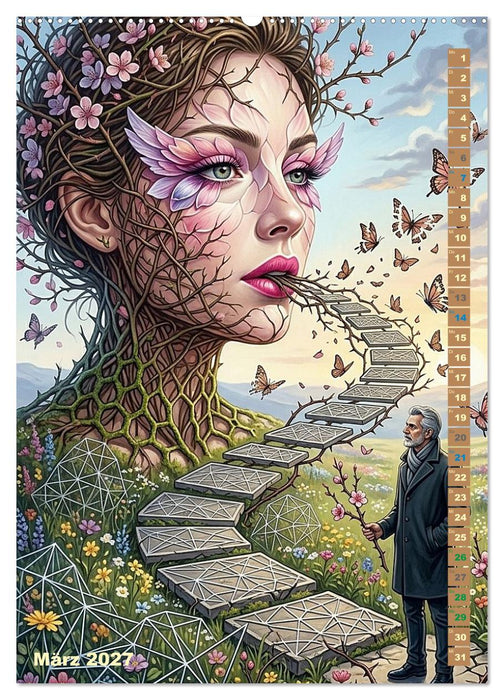 Die Chroniken der ewigen Sehnsucht (CALVENDO Wandkalender 2027)