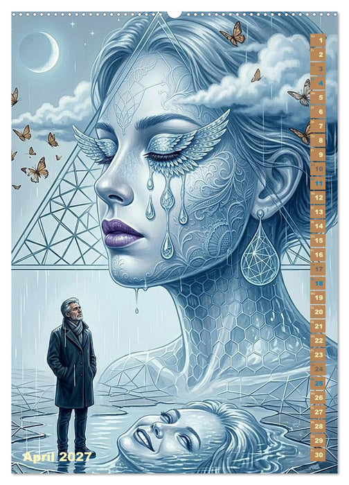 Die Chroniken der ewigen Sehnsucht (CALVENDO Wandkalender 2027)