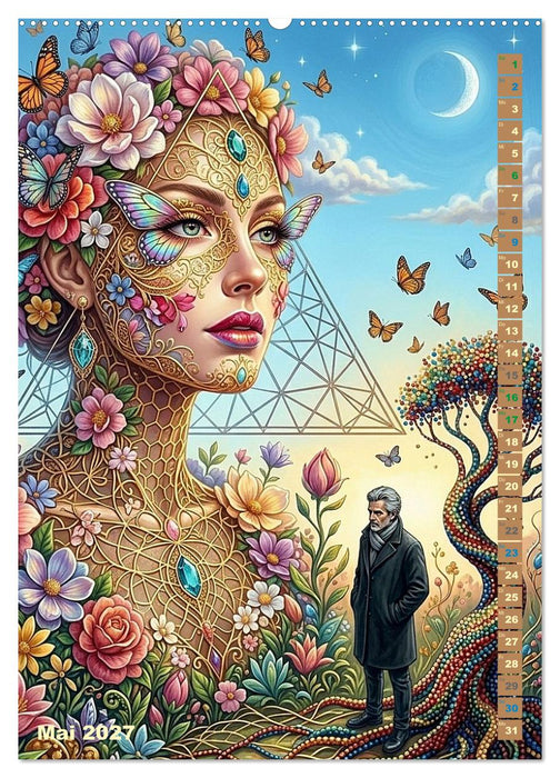 Die Chroniken der ewigen Sehnsucht (CALVENDO Wandkalender 2027)