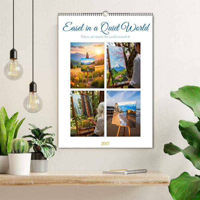 Easel in a Quiet World (CALVENDO Monthly Calendar 2027)
