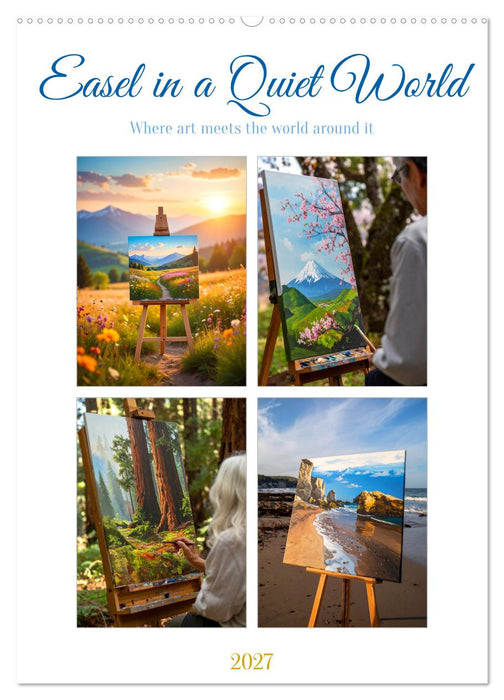 Easel in a Quiet World (CALVENDO Monthly Calendar 2027)