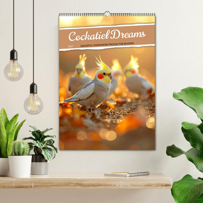 Cockatiel Dreams (CALVENDO Monthly Calendar 2027)