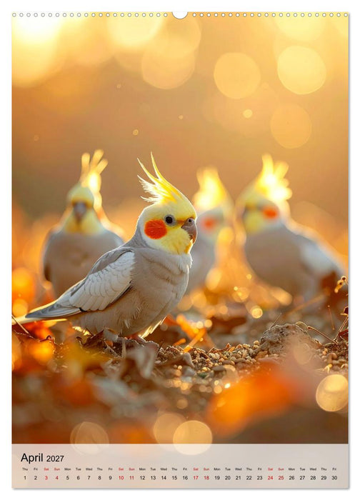 Cockatiel Dreams (CALVENDO Premium-Calendar 2027)