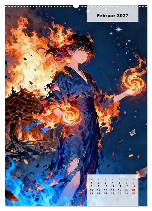 Töchter des Feuers (CALVENDO Wandkalender 2027)