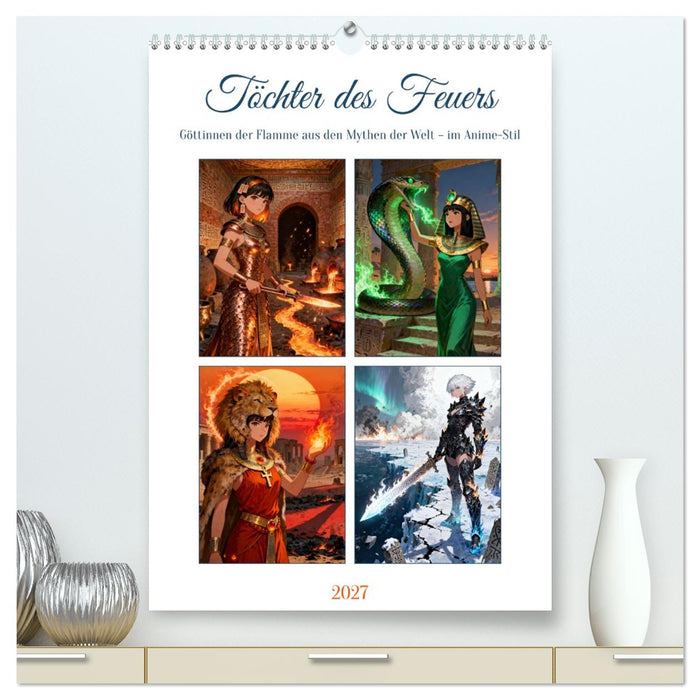 Töchter des Feuers (CALVENDO Premium Wandkalender 2027)
