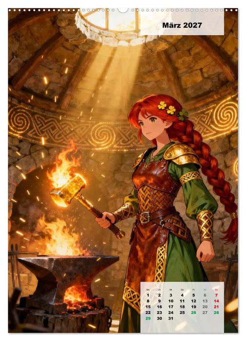 Töchter des Feuers (CALVENDO Premium Wandkalender 2027)