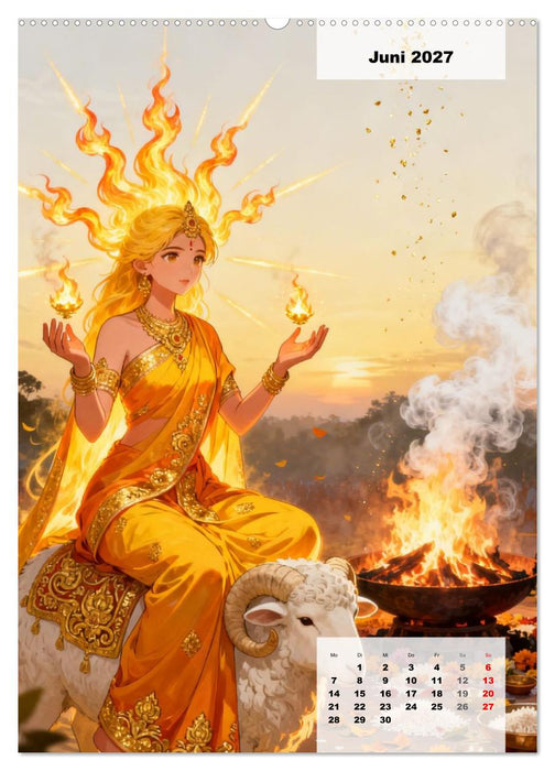 Töchter des Feuers (CALVENDO Premium Wandkalender 2027)