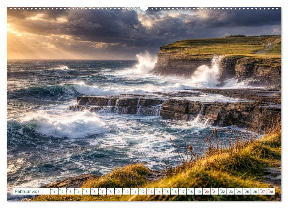 Irlands wilde Magie – Entlang der Westküste (CALVENDO Premium Wandkalender 2027)