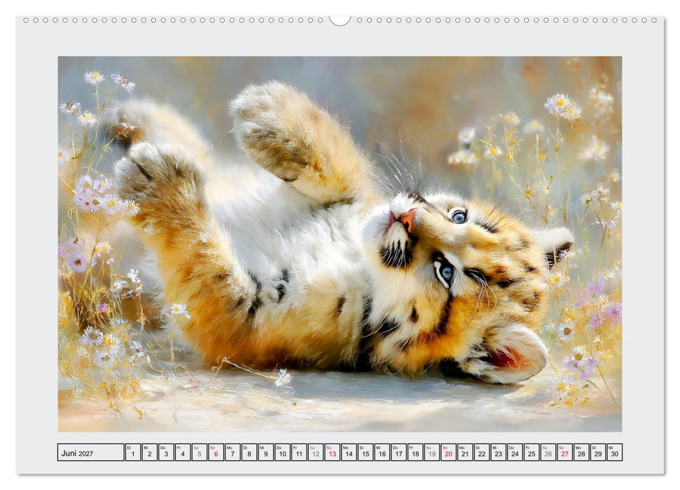 Berglöwen. Kraftvolle Eleganz der Wildnis (CALVENDO Wandkalender 2027)