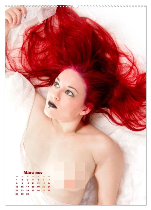 Zauberhaftes Rot (CALVENDO Premium Wandkalender 2027)