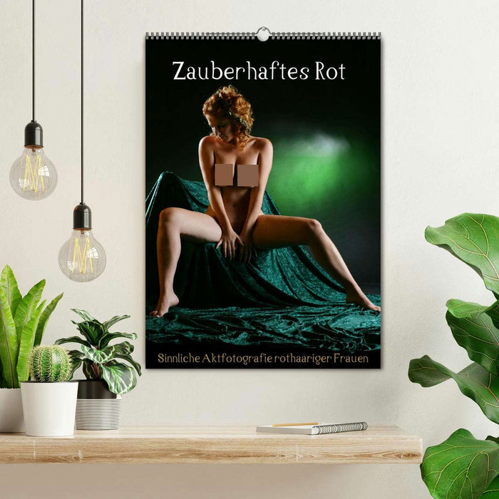 Zauberhaftes Rot (CALVENDO Wandkalender 2027)