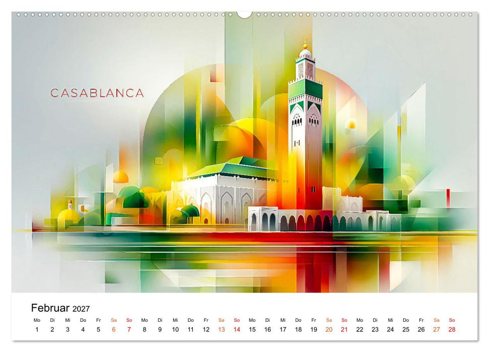 Städte der Welt - Premium Edition (CALVENDO Wandkalender 2027)