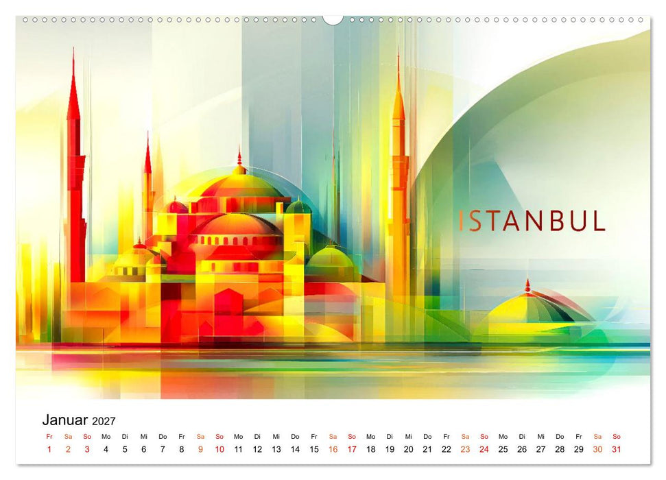 Städte der Welt - Premium Edition (CALVENDO Premium Wandkalender 2027)