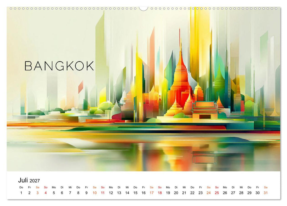 Städte der Welt - Premium Edition (CALVENDO Premium Wandkalender 2027)